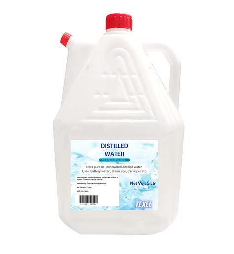 distilled water for cnc machines